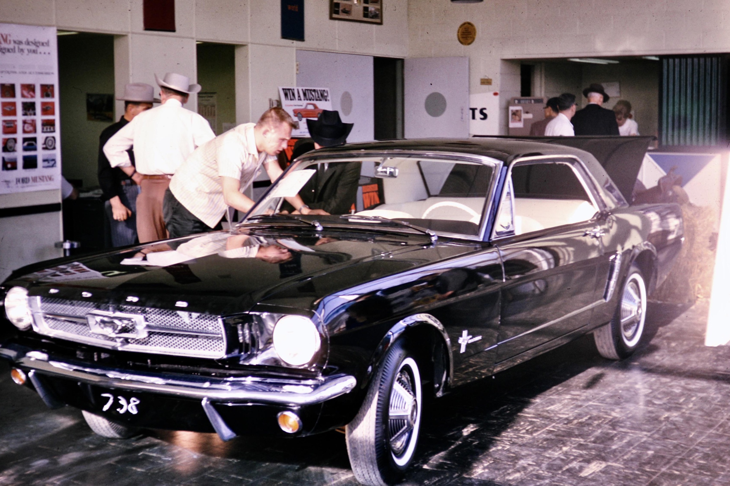 My dad worked at a Ford dealership in Detroit. Everyone was pretty hyped about the Mustang. 1964